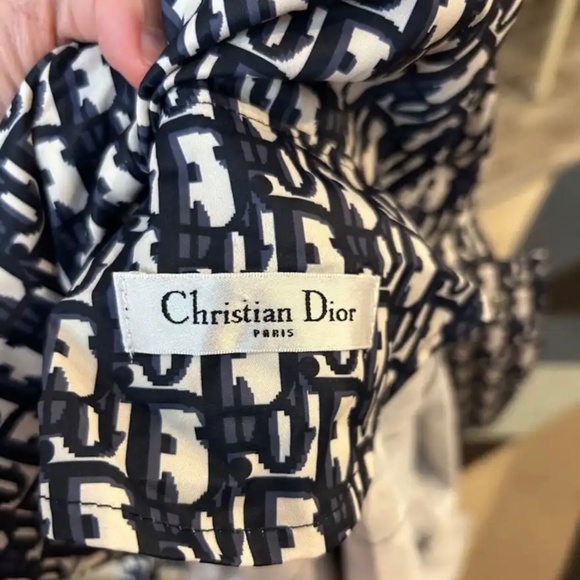 Di*or Print Nylon Jacket Sz.S - Picture 3 of 8